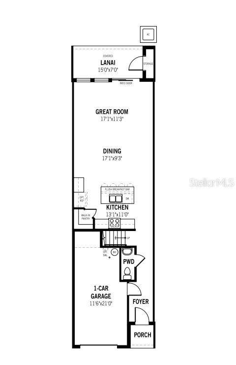 3 bedroom Townhouse at 8847 Ginko Run, Crosswind Ranch, Parrish — photo 2