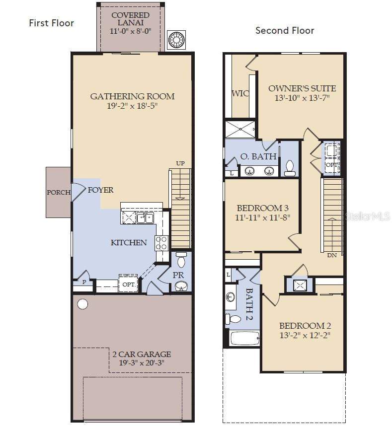 3 bedroom Townhouse at 4448 Chester Springs Boulevard, Hartford Terrace Phase 2B, Davenport — photo 2