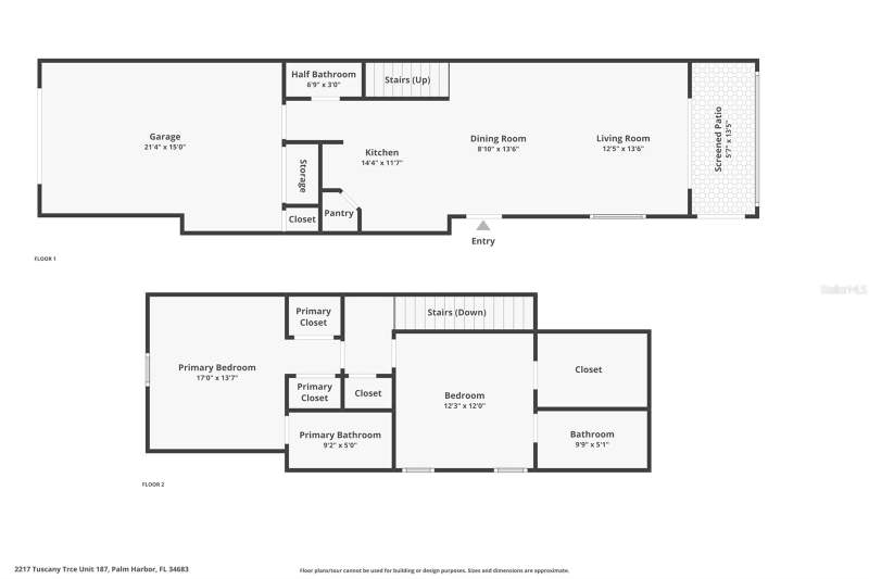 2 bedroom Townhouse at 2217 Tuscany Trace #7, Tuscany At Innisbrook Condo, Palm Harbor — photo 3