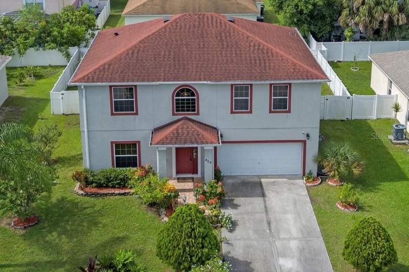 4 bedroom Single Family Residence at 404 BAR COURT, POINCIANA NBRHD 1 VILL 3, KISSIMMEE — photo 1