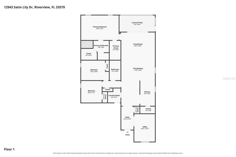 3 bedroom Single Family Residence at 12943 Satin Lily Drive, Triple Crk Ph 2 Village E3, Riverview — photo 2