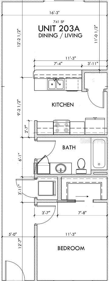 1 bedroom Condominium at 419 SE 1st Avenue #203, Old Ocala Survey, Ocala — photo 2