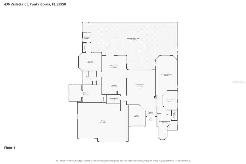 3 bedroom Single Family Residence at 436 Valletta Court, Punta Gorda Isles Sec 15, Punta Gorda — photo 3