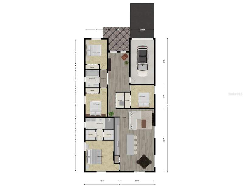 4 bedroom Single Family Residence at 4800 16th Avenue, Oakwood Sub, St Petersburg — photo 5
