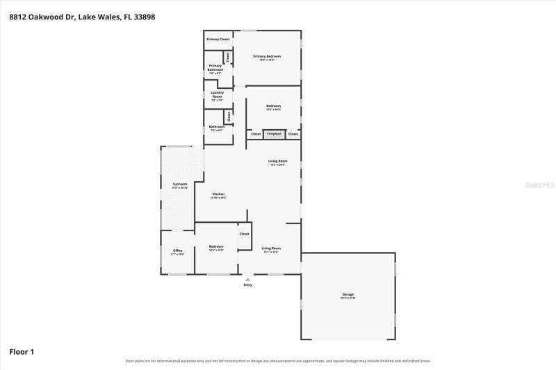 3 bedroom Single Family Residence at 8812 Oakwood Drive, Walk In Water Lake Estates Ph 01, Lake Wales — photo 3