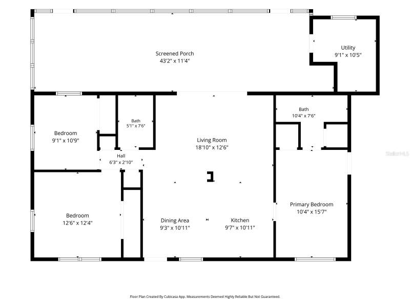 3 bedroom Single Family Residence at 4430 Carson Street, Shore Acres Butterfly Lake Rep, St Petersburg — photo 3