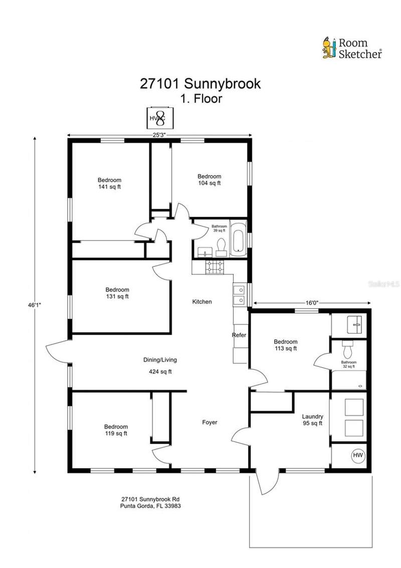 5 bedroom Single Family Residence at 27101 Sunnybrook Road, Harbor Heights Sec 04 Pt 01, Punta Gorda — photo 5