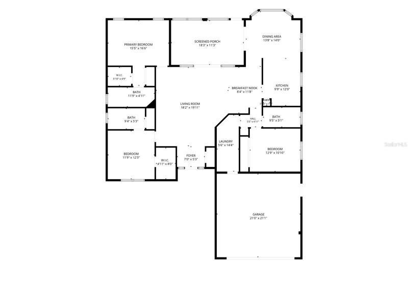 3 bedroom Single Family Residence at 8018 Sugarbush Drive, Timber Pines, Spring Hill — photo 3
