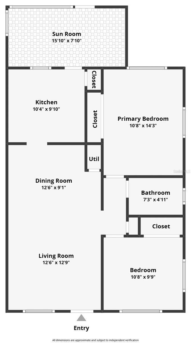 2 bedroom Villa at 9906 Lily Street, Springwood Villas, Pinellas Park — photo 2