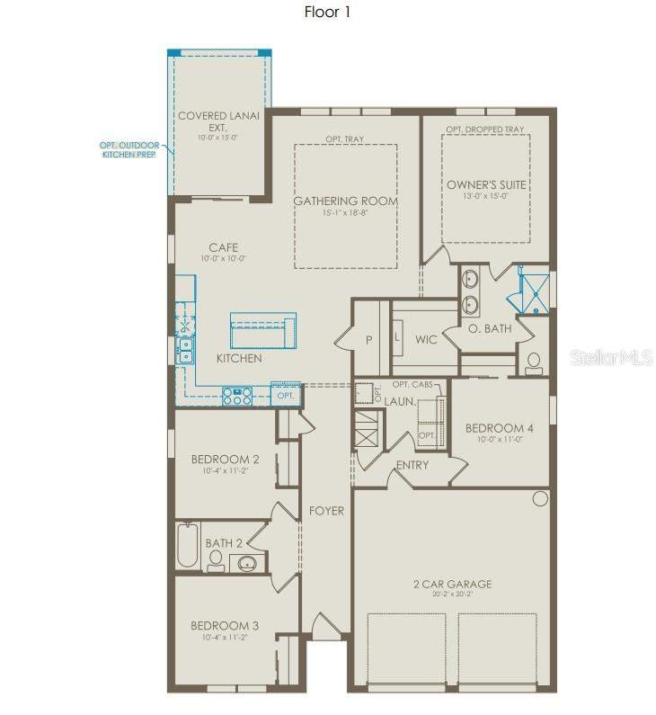 4 bedroom Single Family Residence at 16207 TROPICAL SAGE DRIVE, THE GROW, ORLANDO — photo 2