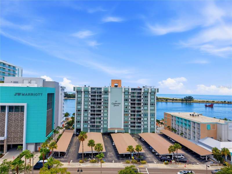 675 S GULFVIEW BOULEVARD #206 home for sale in Continental Towers Inc Condo