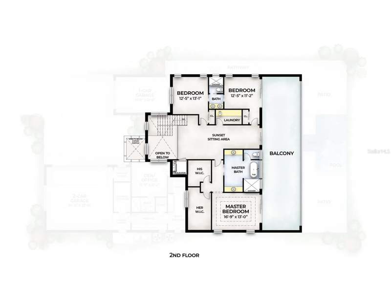 4 bedroom Single Family Residence at 154 Tranquil Mirror Lake Court #Lot 21, Mirror Lake, Clermont — photo 3