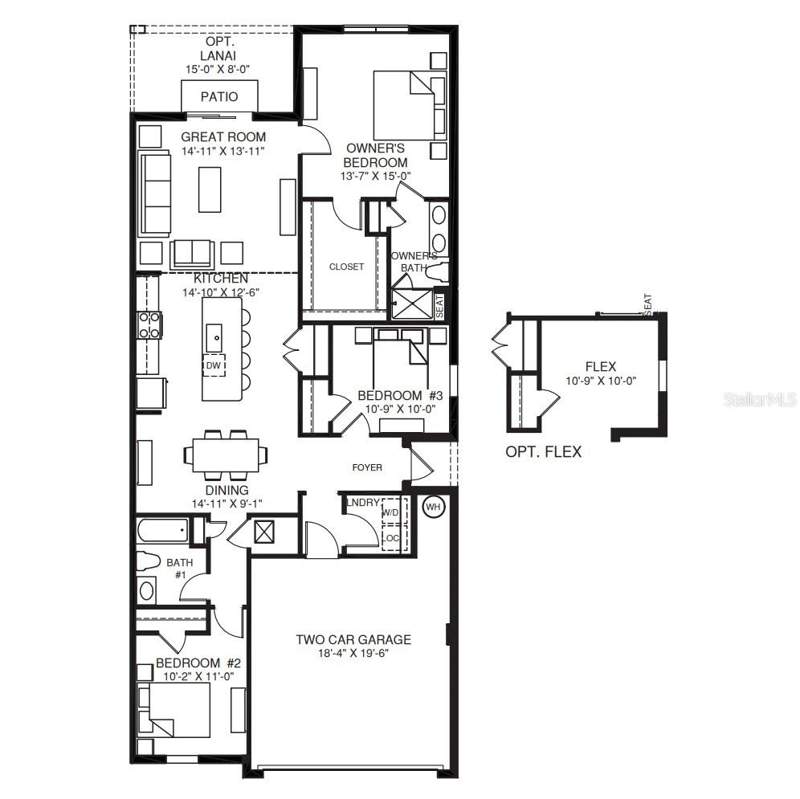 3 bedroom Villa at 1259 Turtle Island Road, Hammock Oaks Villas, Lady Lake — photo 2