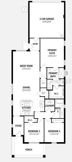 3 bedroom Single Family Residence at 121 Greenhouse Grove Street, Rainwood, Groveland — photo 2