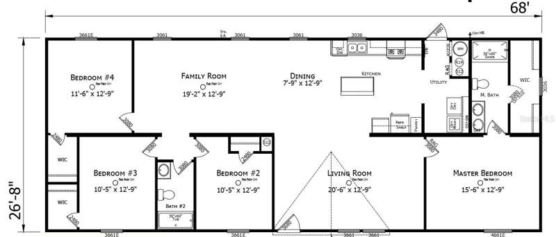 4 bedroom Manufactured Home at 8457 N Carousel Terrace, Holiday Heights Unit 02, Crystal River — photo 2