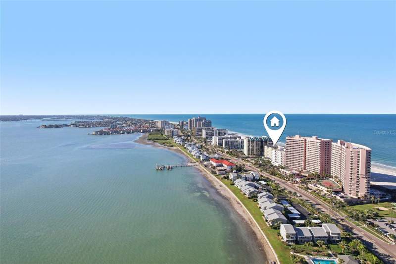 2 bedroom Condominium at 1270 GULF BOULEVARD #701, HARBOUR LIGHT TOWERS CONDO, CLEARWATER — photo 2