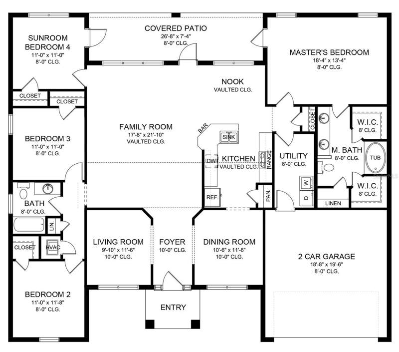 4 bedroom Single Family Residence at 4315 Elwood Road, Spring Hill, Spring Hill — photo 2