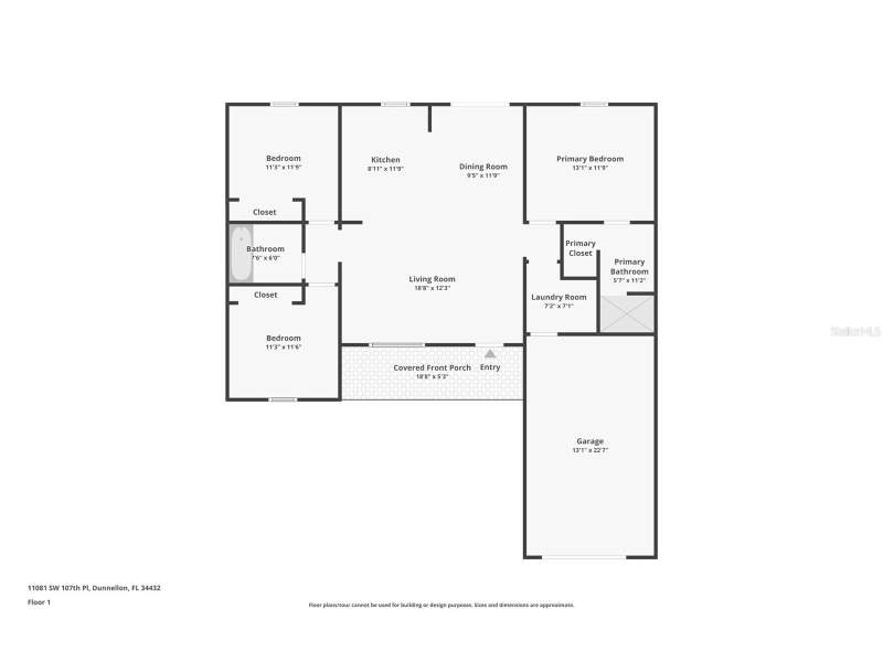 3 bedroom Single Family Residence at 11081 SW 107th Place, Rainbow Spgs Heights, Dunnellon — photo 3