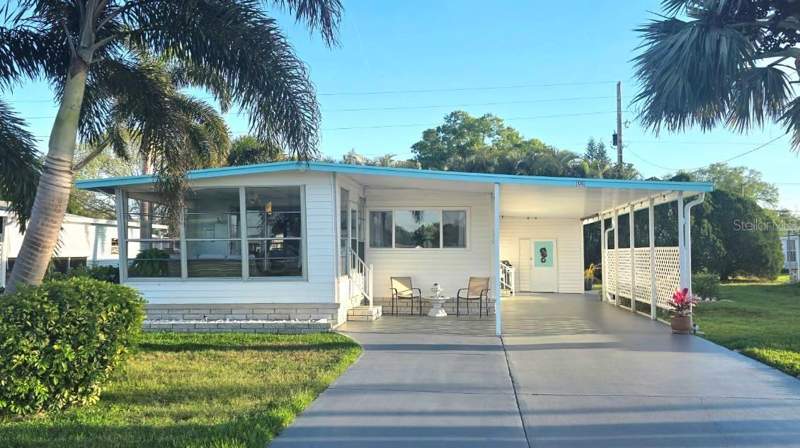 176 INDEPENDENCE AVENUE #6 home for sale in Lake Tarpon Mobile Home Village
