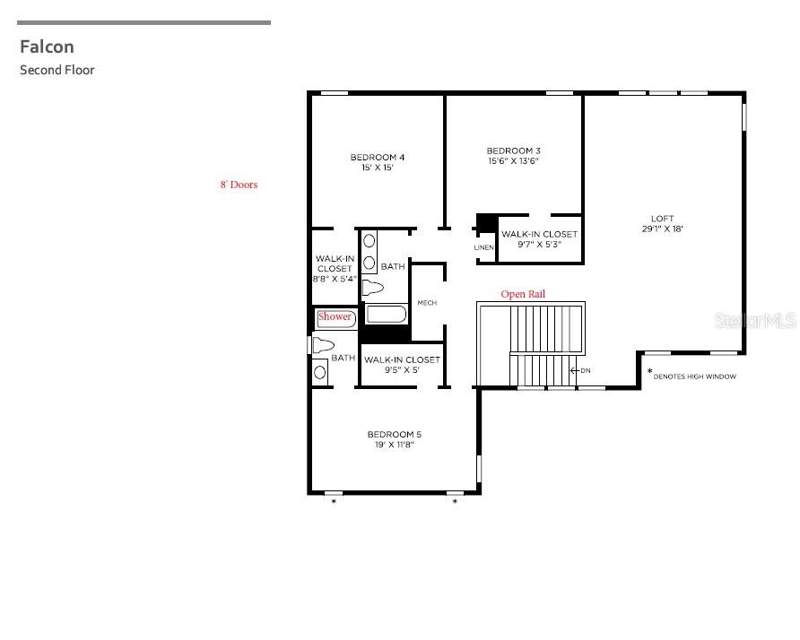 5 bedroom Single Family Residence at 1460 Stonecliff Drive, Bronson Peak, Apopka — photo 3