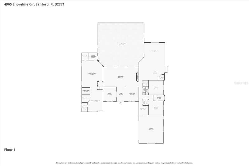 3 bedroom Single Family Residence at 4965 SHORELINE CIRCLE, LAKE FOREST-SECTION TWO B, SANFORD — photo 4