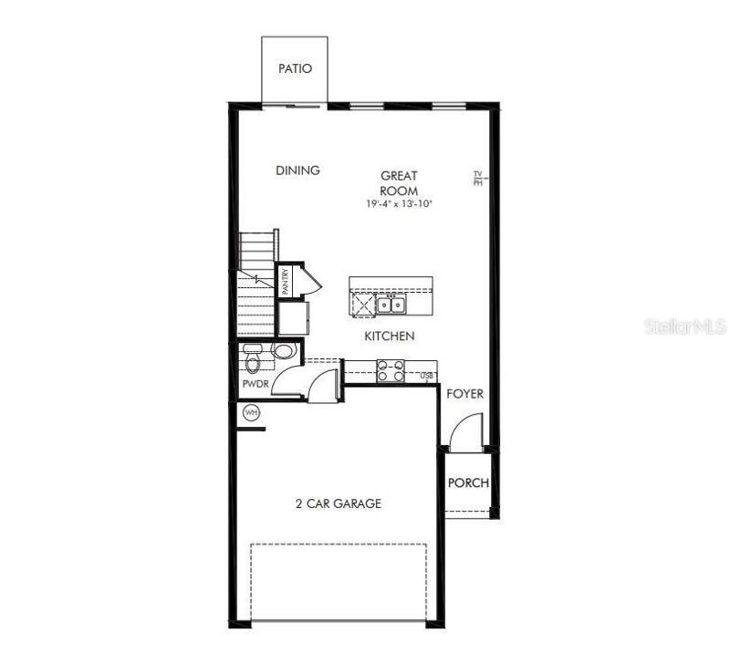 3 bedroom Townhouse at 4547 RANGELAND WAY, THE MEADOW AT CROSSPRAIRIE TOWNES, ST CLOUD — photo 2