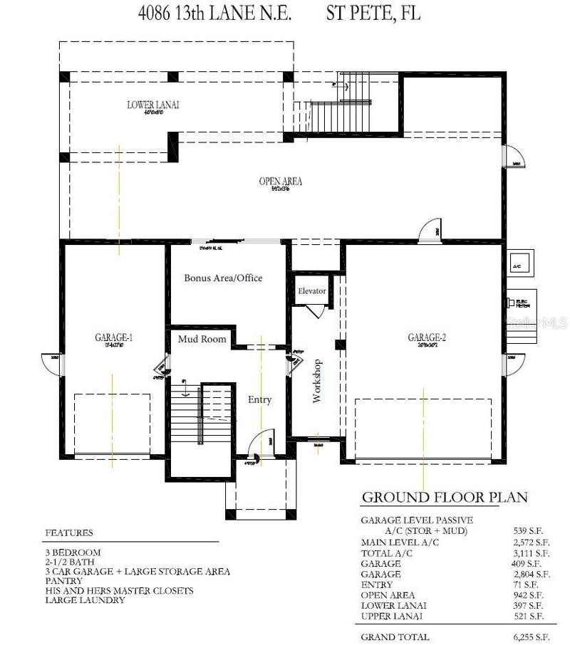 4 bedroom Single Family Residence at 4086 13th Lane, Patrician Point, St Petersburg — photo 3