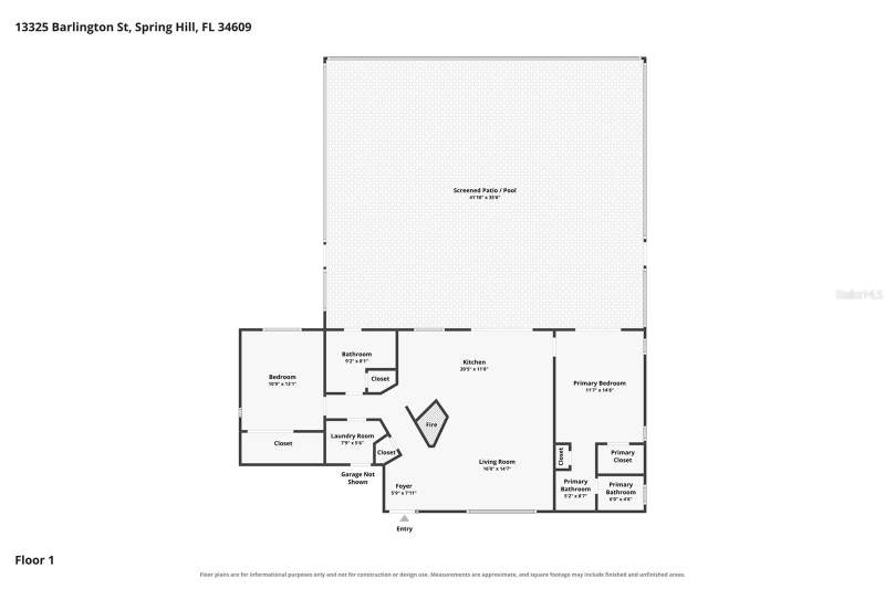 2 bedroom Single Family Residence at 13325 Barlington Street, Spring Hill, Spring Hill — photo 2