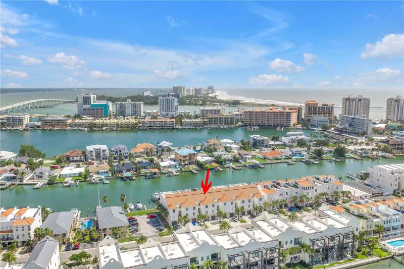 3 bedroom Townhouse at 161 BRIGHTWATER DRIVE #6, ISLAND TOWNHOMES, CLEARWATER BEACH — photo 1