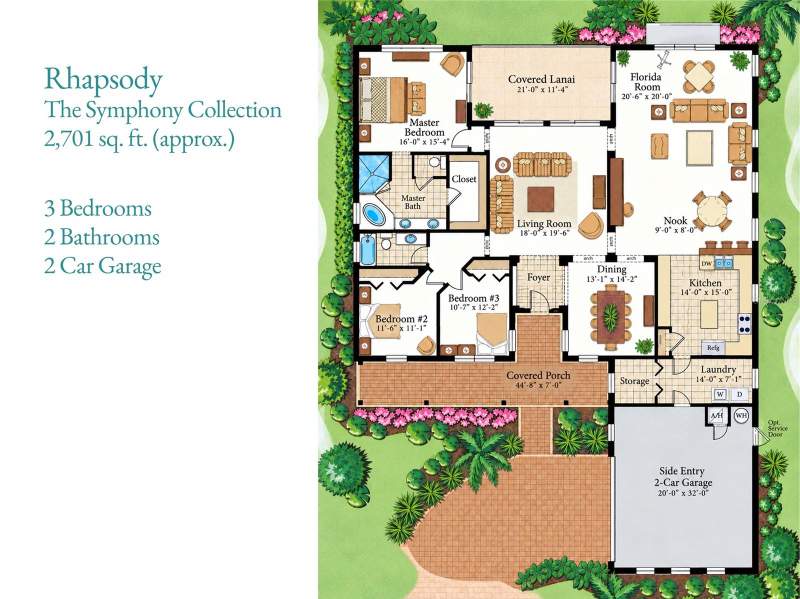 3 bedroom Single Family Residence at 801 Glendora Road, Solivita Ph 02D, Kissimmee — photo 2