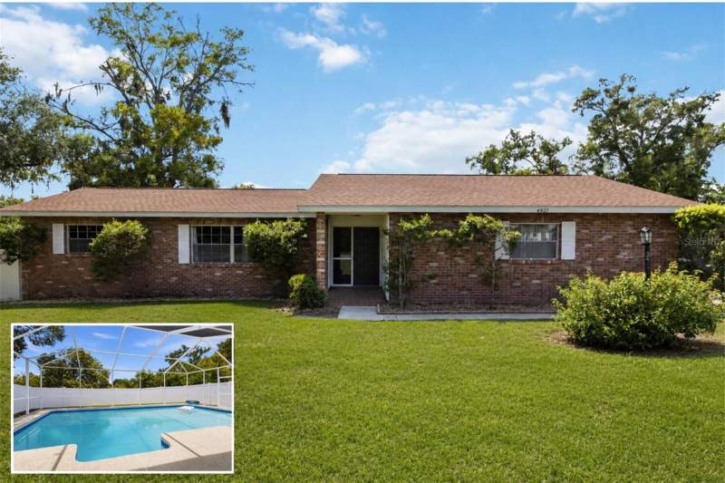 4 bedroom Single Family Residence at 4921 DETER ROAD, HALLAM & CO SUB, LAKELAND — photo 1