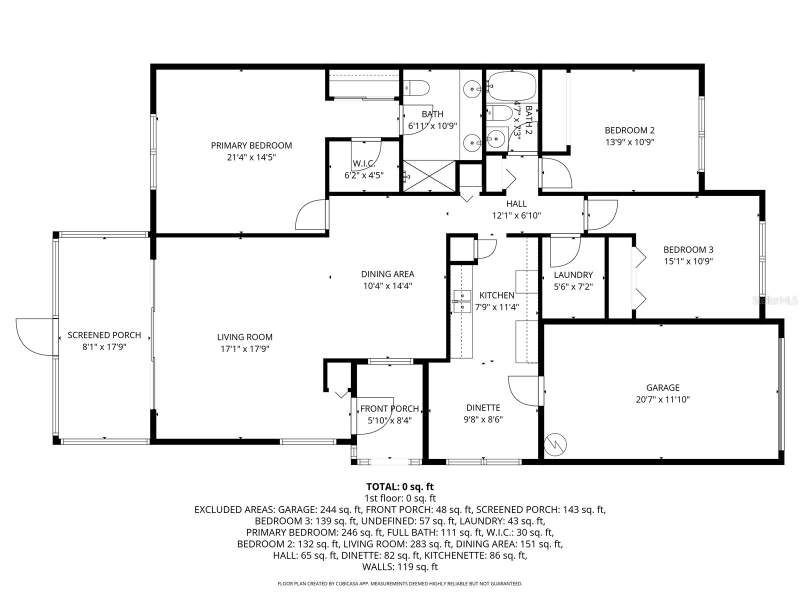 3 bedroom Villa at 2401 SW 20th Court, Cala Hills, Ocala — photo 2
