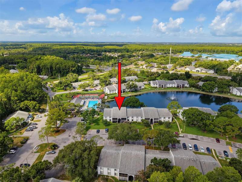 2 bedroom Condominium at 1261 Pine Ridge Circle #D1, Pine Ridge At Lake Tarpon Village, Tarpon Springs — photo 3
