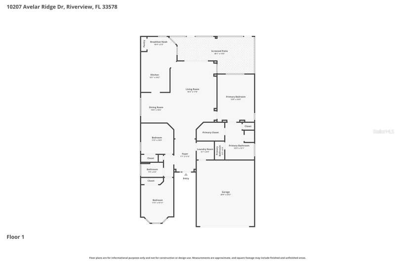 3 bedroom Single Family Residence at 10207 Avelar Ridge Drive, Avelar Creek South, Riverview — photo 2