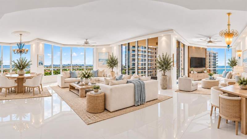 3 bedroom Condominium at 1281 Gulf Of Mexico Drive Drive #707, Water Club, Longboat Key — photo 3