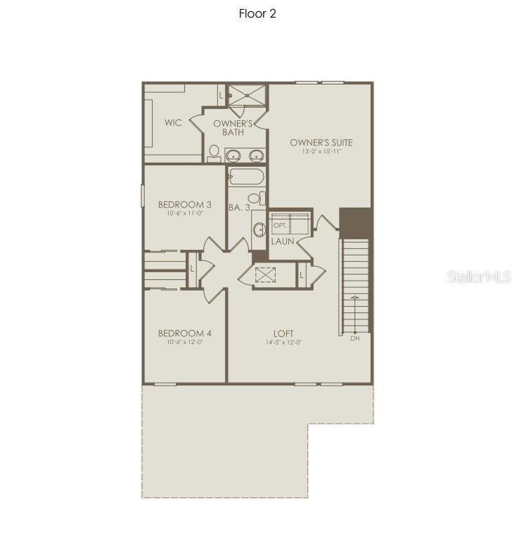 4 bedroom Single Family Residence at 4734 Harrington Fields Drive, Hartford Terrace Phase 2A, Davenport — photo 3