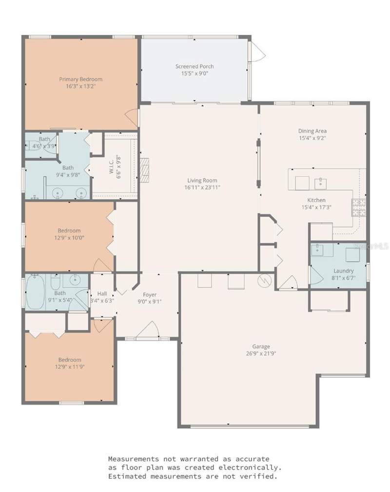 3 bedroom Single Family Residence at 16023 SW 14th Avenue Road, Summerglen, Ocala — photo 3