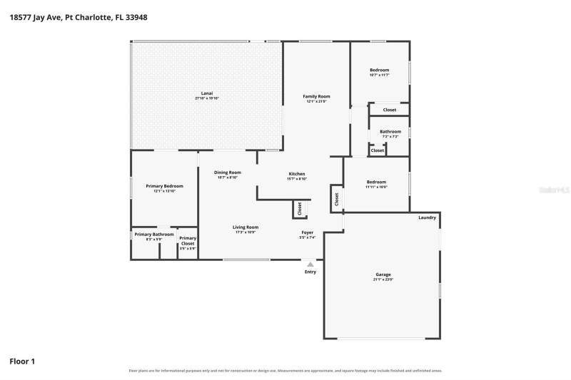 3 bedroom Single Family Residence at 18577 Jay Avenue, Port Charlotte Sec 008, Port Charlotte — photo 3