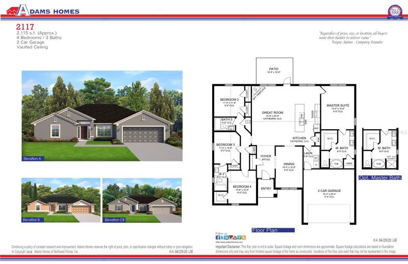 4 bedroom Single Family Residence at 1676 Ann Rose Way, Arbor Park, Leesburg — photo 2