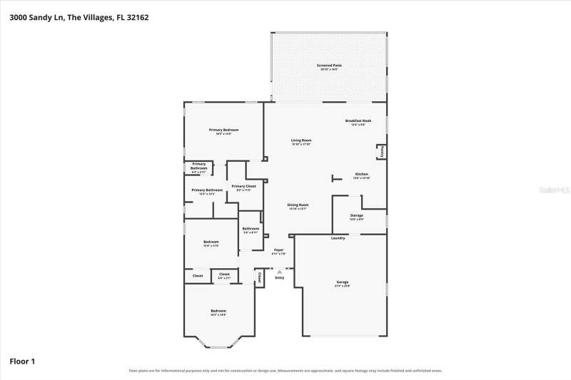3 bedroom Single Family Residence at 3000 Sandy Lane, The Villages, The Villages — photo 4