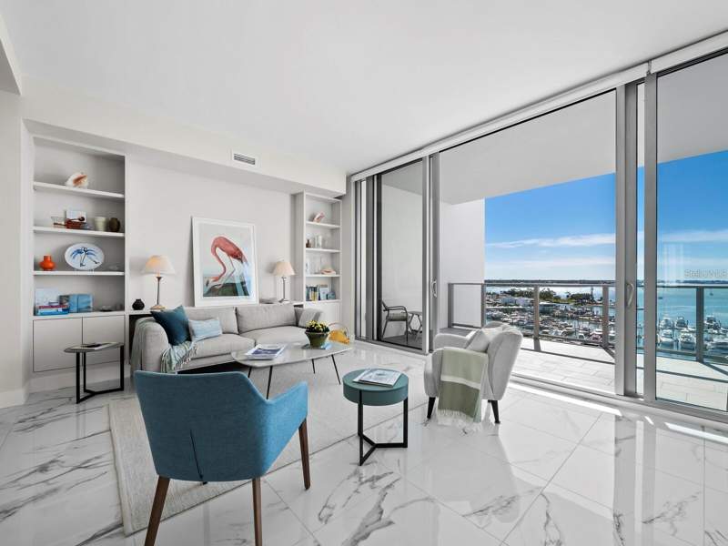 2 bedroom Condominium at 1155 N Gulfstream Avenue #906, Vue Sarasota Bay, Sarasota — photo 2