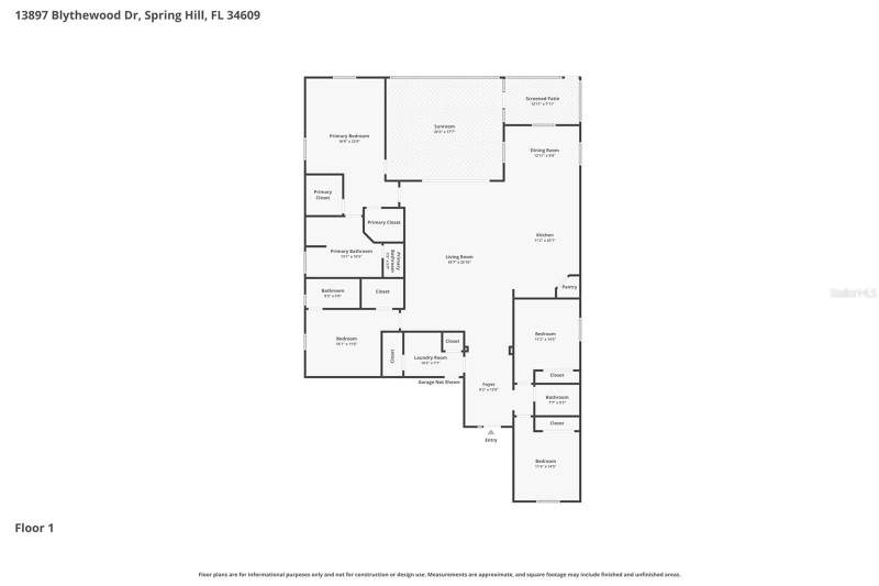 4 bedroom Single Family Residence at 13897 Blythewood Drive, Sterling Hill Ph 2B, Spring Hill — photo 3