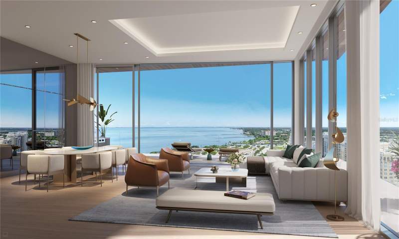 4 bedroom Condominium at 668 Quay Commons #1803, One Park Residences, Sarasota — photo 5