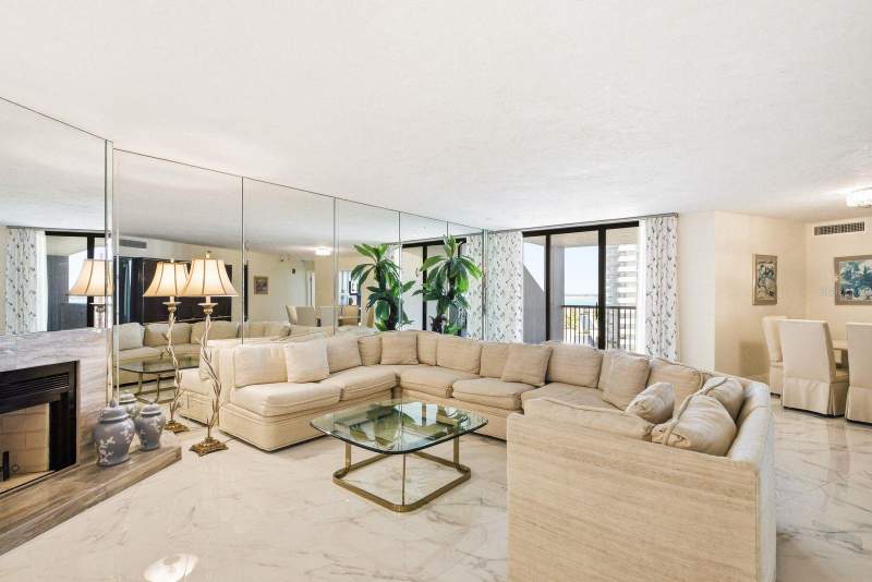 2 bedroom Condominium at 1600 Gulf Boulevard #817, Dans Island On Sand Key Condo, Clearwater Beach — photo 4