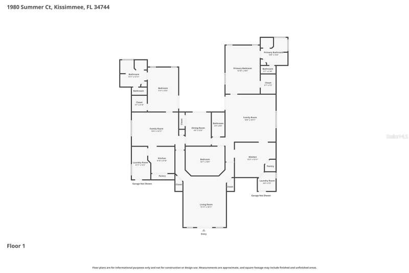 3 bedroom Single Family Residence at 1980 SUMMER COURT, MEADOW SPGS, KISSIMMEE — photo 2