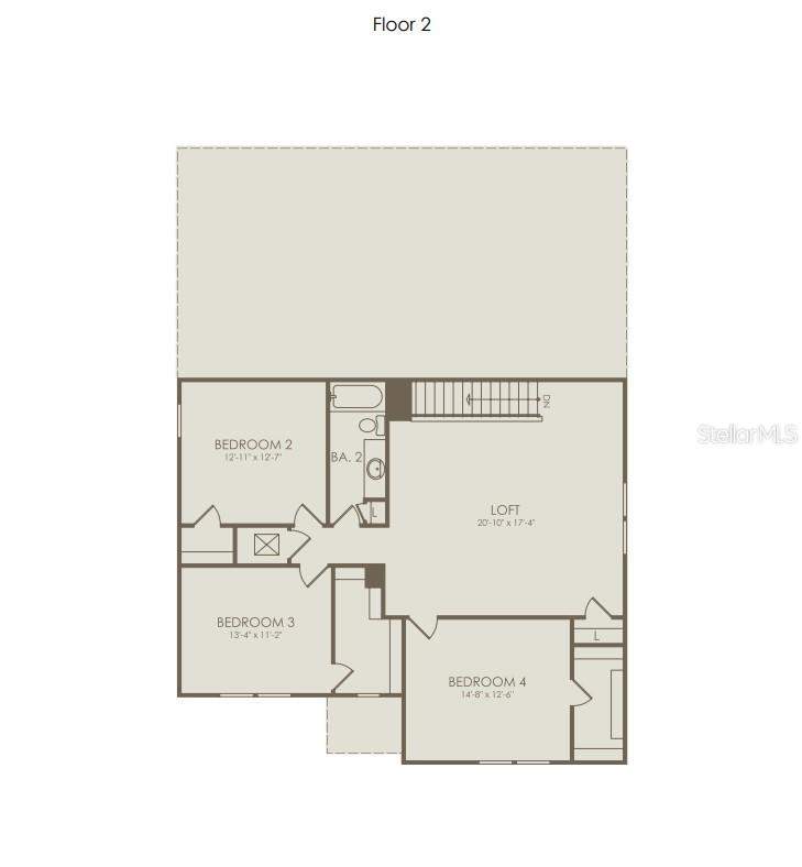 4 bedroom Single Family Residence at 2216 BRANCHED OAK ROAD, THE LANDING'S AT LIVE OAK, ST CLOUD — photo 3