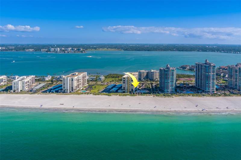 3 bedroom Condominium at 1480 Gulf Boulevard #201, Sand Key Condo-South Beach, Clearwater Beach — photo 2