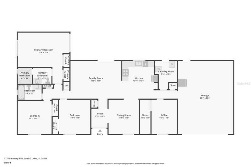 4 bedroom Single Family Residence at 3777 Parkway Boulevard, Lake Padgett Estates East, Land O Lakes — photo 2