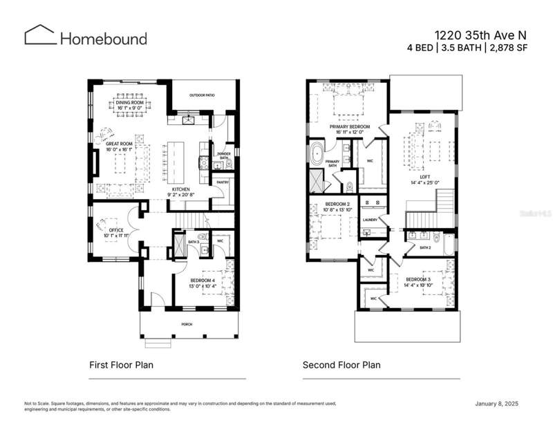 4 bedroom Single Family Residence at 1220 35th Avenue, Virginia Heights, St Petersburg — photo 2