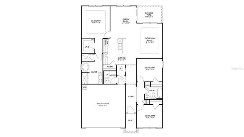 3 bedroom Single Family Residence at 157 Springwood Drive, Sawmill Branch, Palm Coast — photo 2
